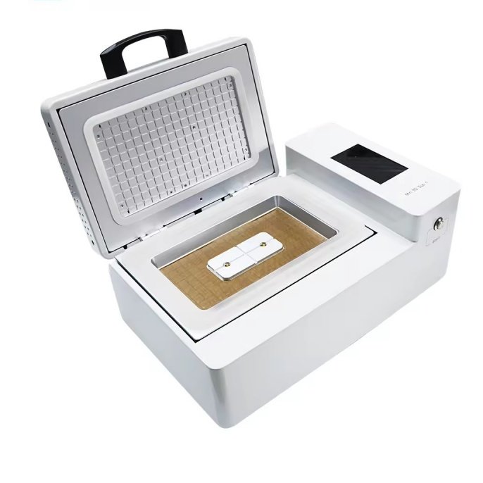 DOYAN Best Price New Mini 3D Sublimation Vacuum Heat Press Machine for printing custom design phone case