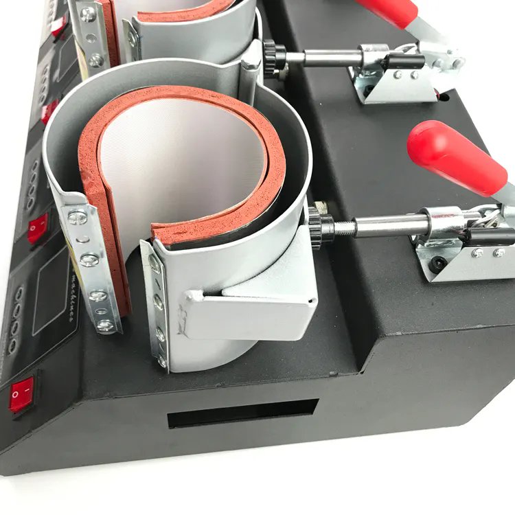 New 5 Control Boxes 5 in 1 Mug Heat Press Machine Digital Mug Printing Machine