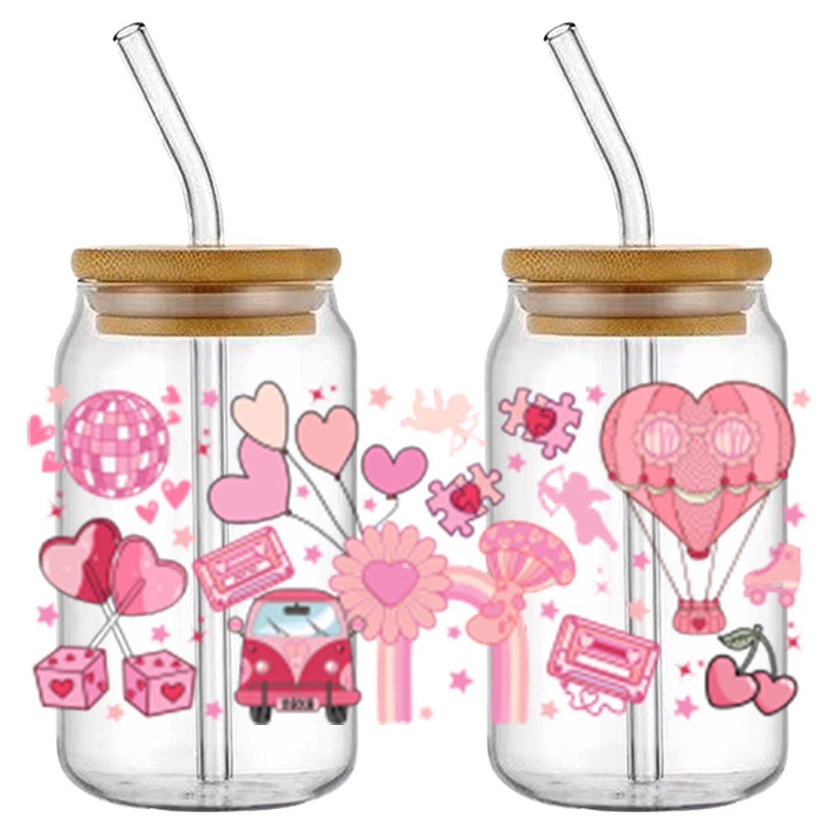 wholesale UV DTF cup wraps stickers for cups 16oz 20oz tumblers Transfer Printing UV DTF heat transfers custom