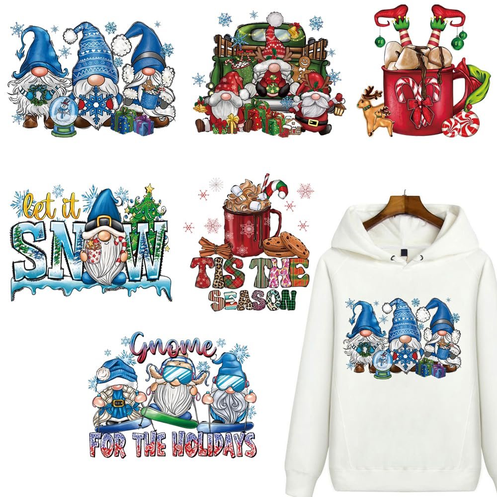 DIY Iron-On Decals for Heat Transfer Printing Thermal Applique Stickers for Clothing for T-Shirt Transfer