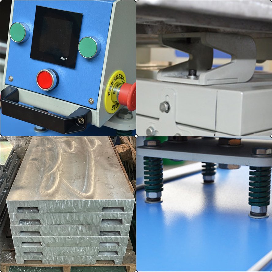 Multi function 40x60 16x20 dual pneumatic double station heat press machine