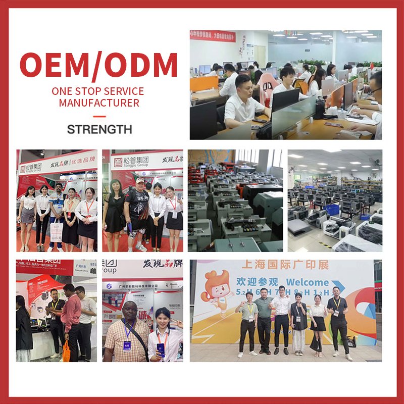 Printer Machine Roll to Roll UV DTF Printer Inkjet Printers UV Ink Wall Paper with Laminator Custom Competitive Price A3 A4 80cm