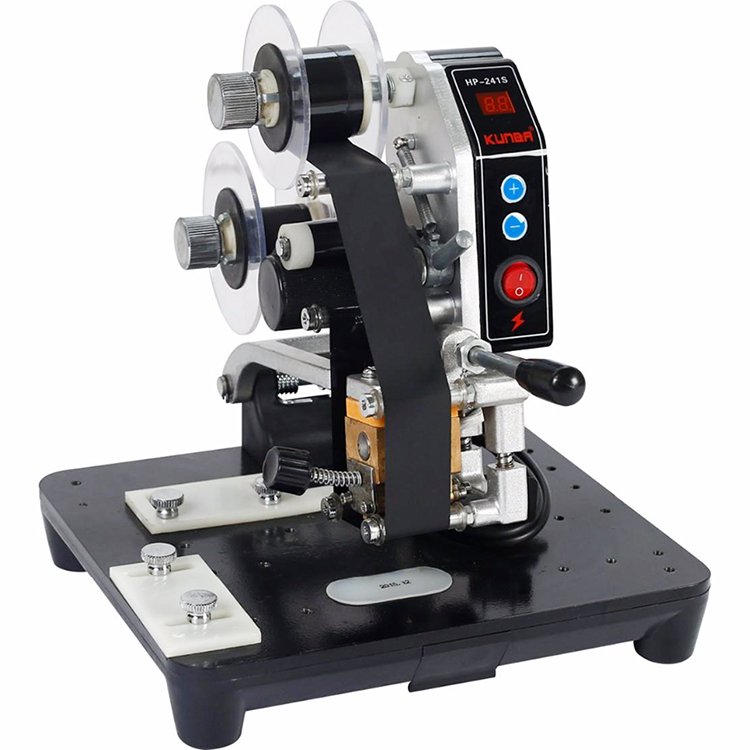 KUNBA CE HP-241s Electric Type Hand Ribbon Inkjet Printing Plastic Bags Band Machine