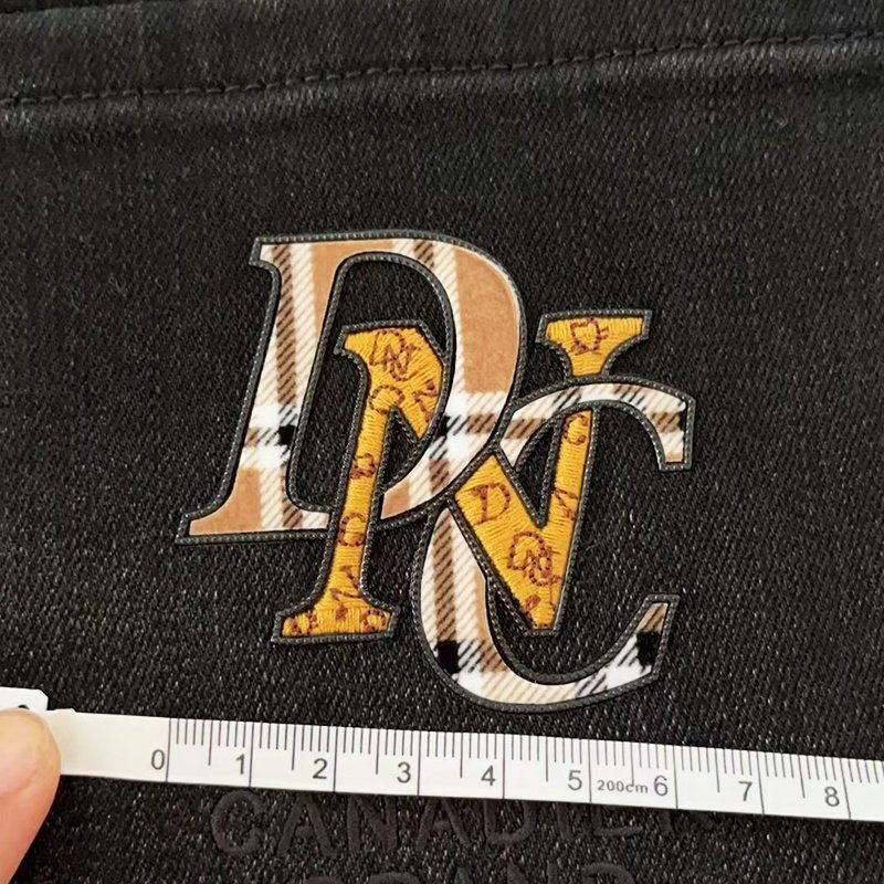 Factory price Custom washable high-frequency Heat transfer printing PVC Embossed 3D logo high quality labels for clothing