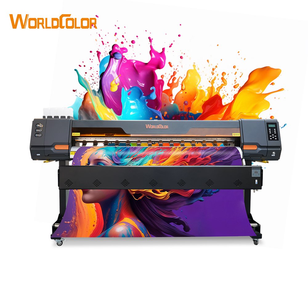Price of 64" 3m color vinyl sticker printer plotter without cutter machine that print on vinyl