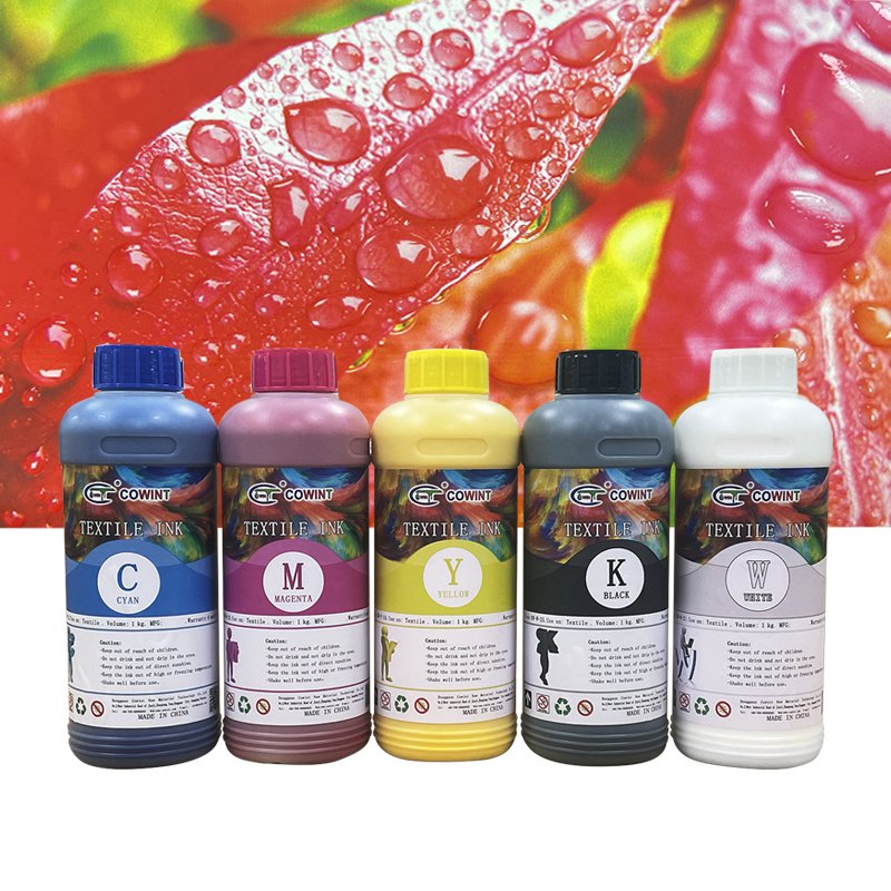 Best selling ink DTF Textile Printing Xp600 I1600 I3200 Multi-color DTF Pigment ink for T-shirt transfer printing