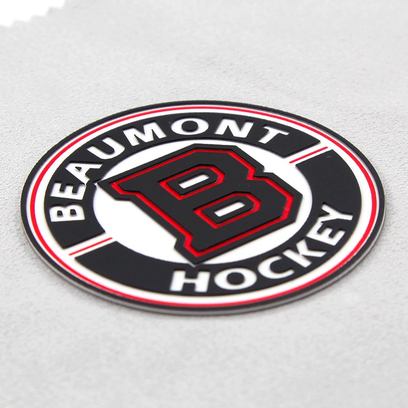 Custom Printed Garment Labels Washable T-Shirt Heat Transfer Sticker 3d Silicone Logo Iron On T-Shirt Tagless Neck Labels