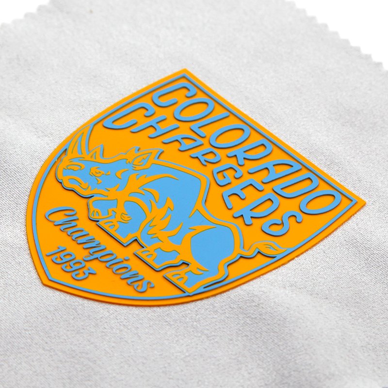 Custom Printed Garment Labels Washable T-Shirt Heat Transfer Sticker 3d Silicone Logo Iron On T-Shirt Tagless Neck Labels