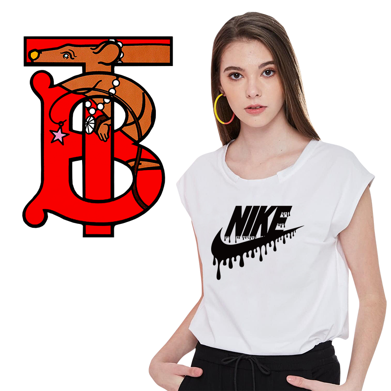 2024 Latest Logo Design Iron Transfer Clothing DTF Transfer Preparation Printing Heat Transfer Printing