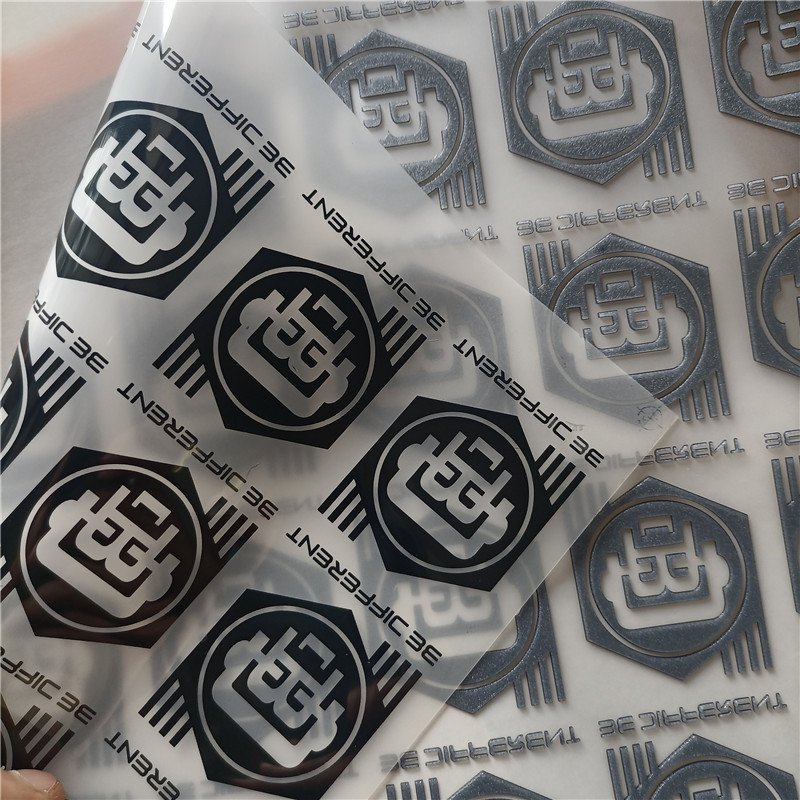 High Quality Custom New Design 3D Silicone Heat Transfer Printing Sticker for Kids Clothing
