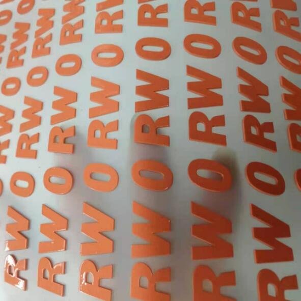 High Quality Custom New Design 3D Silicone Heat Transfer Printing Sticker for Kids Clothing