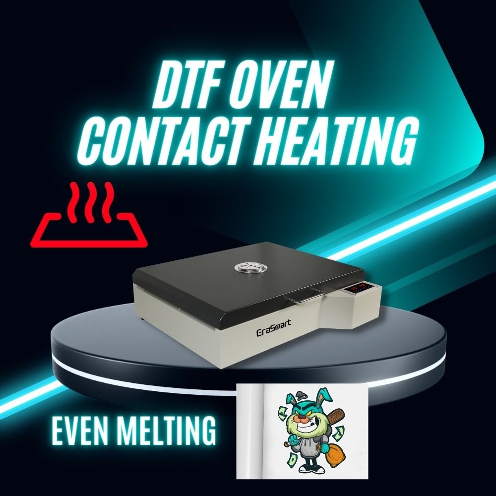 Hot Sale DTF Film Dryer Powder Heating Curing Oven PET Film Transfer for T shirt Customization DTF Printer