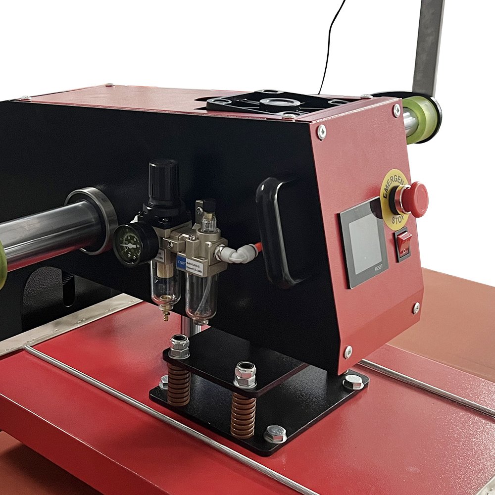 Udefine Pneumatic PET Film DTF Transfer Printing Heat Press Machine with Dual 40*60 Working Station