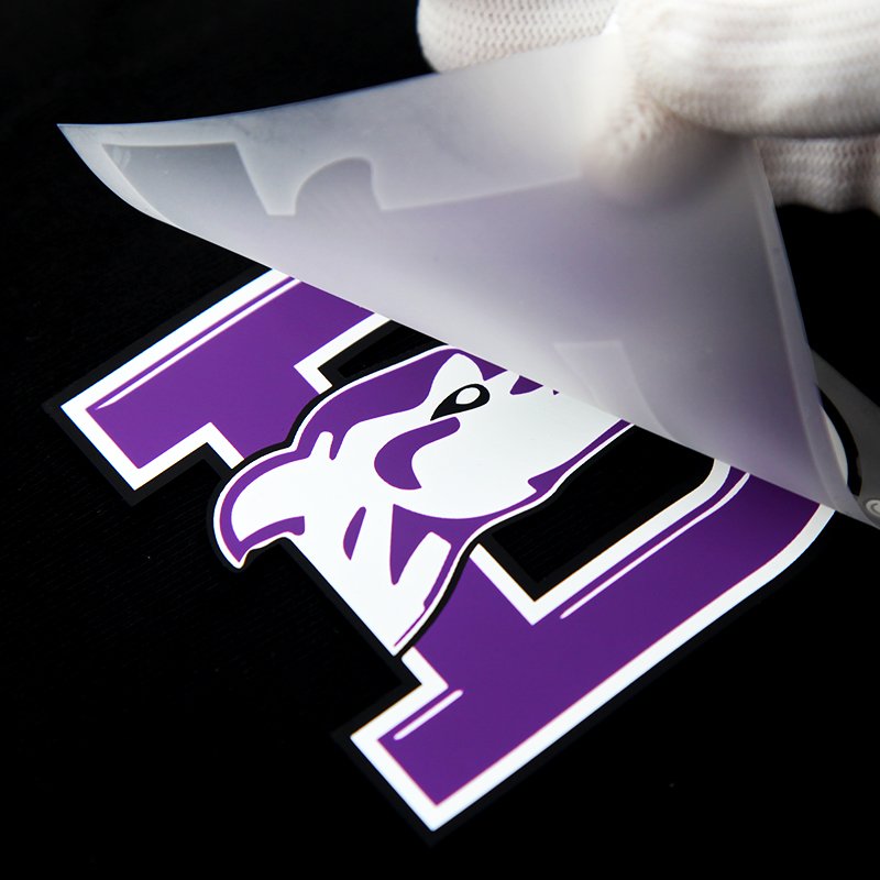 Tshirts 3D Flock Press Sticker Transfers Labels Custom Heat Printing Blank Children Name Iron On Customized Labels For Clothing