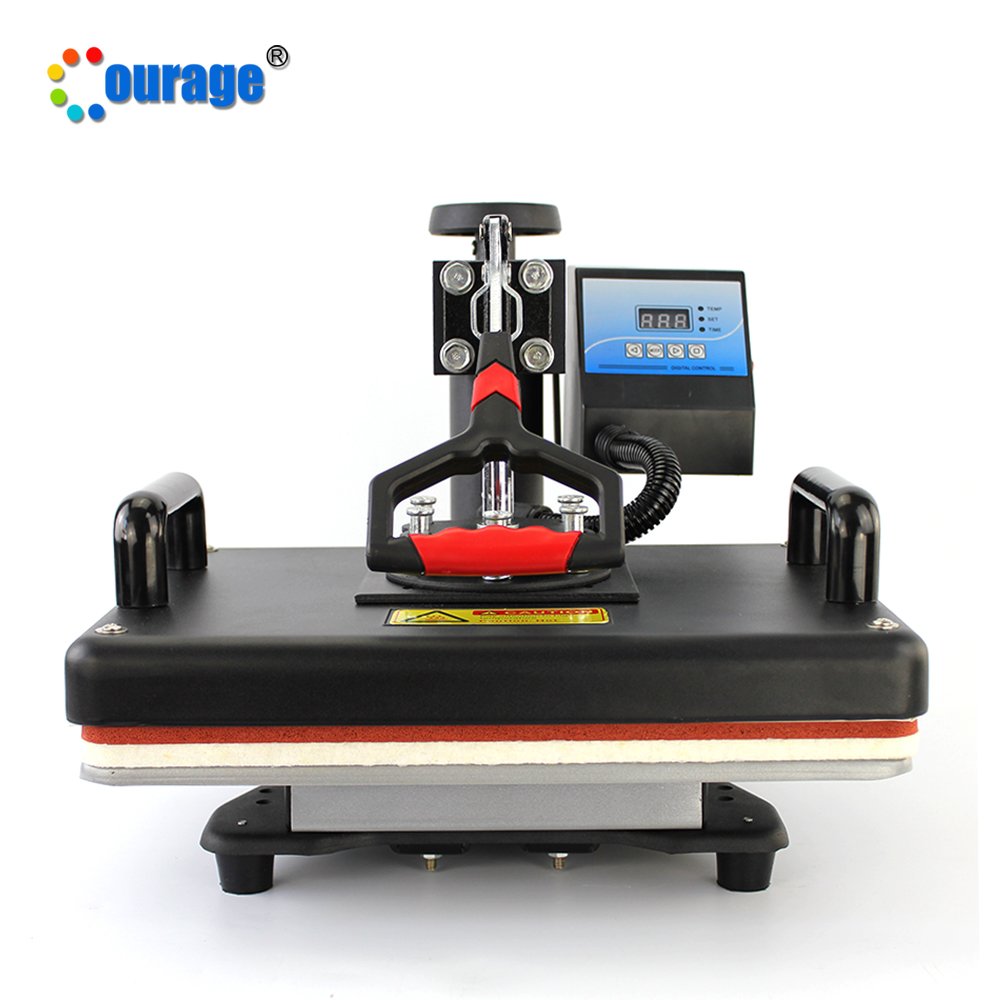 Hot sell small size flat printer 8 in 1 sublimation transfer press printing machine