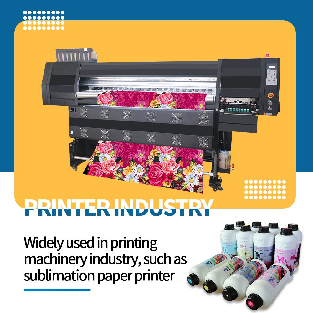 Eco-Solvent Ink Epson 4720 DX7 Printers High Quality Heat Transfer Printing Solvent Base Automatic Grade New Condition Clothes