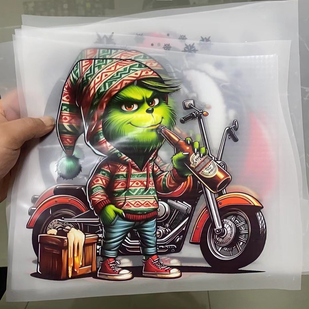High quality heat transfer sticker Ready To Press Heat Transfer Designs heat transfer pet film for t shirt dtf printing