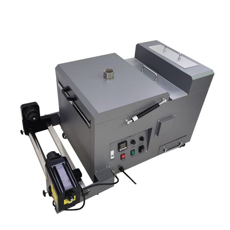 China New A3 33cm 37cm PET Transfer Film Printing printer Machine with dual i1600 heads or F1080 heads for all fabric