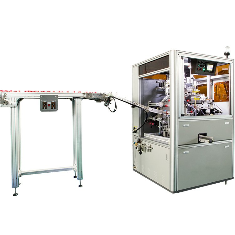glass cosmetic wine bottle hot stamping machine cap automatic glass bottle heat transfer printing machine