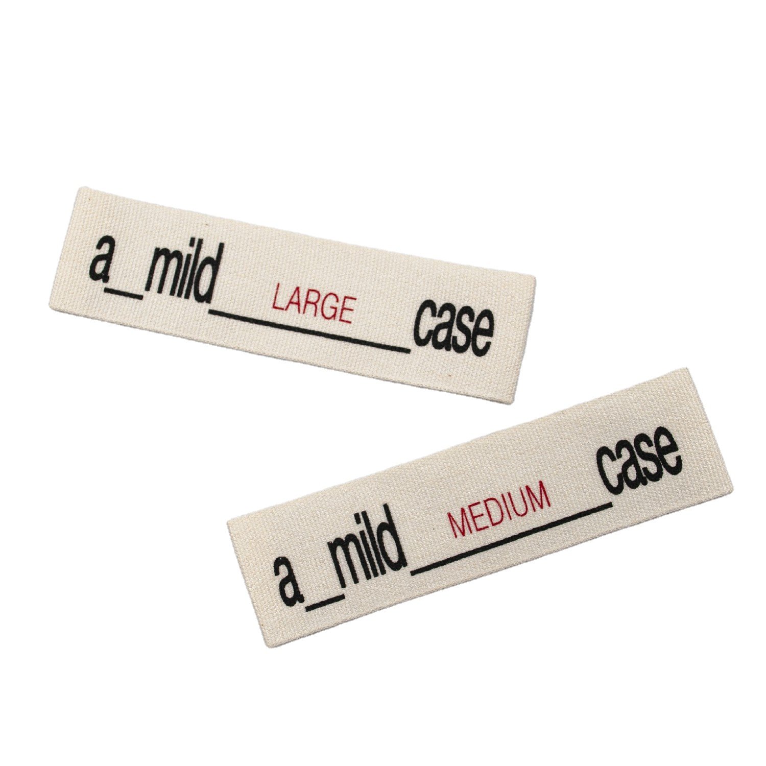 custom soft cotton print label silk printed on cotton for Necklabels Garment Accessories Tags For Clothing Woven