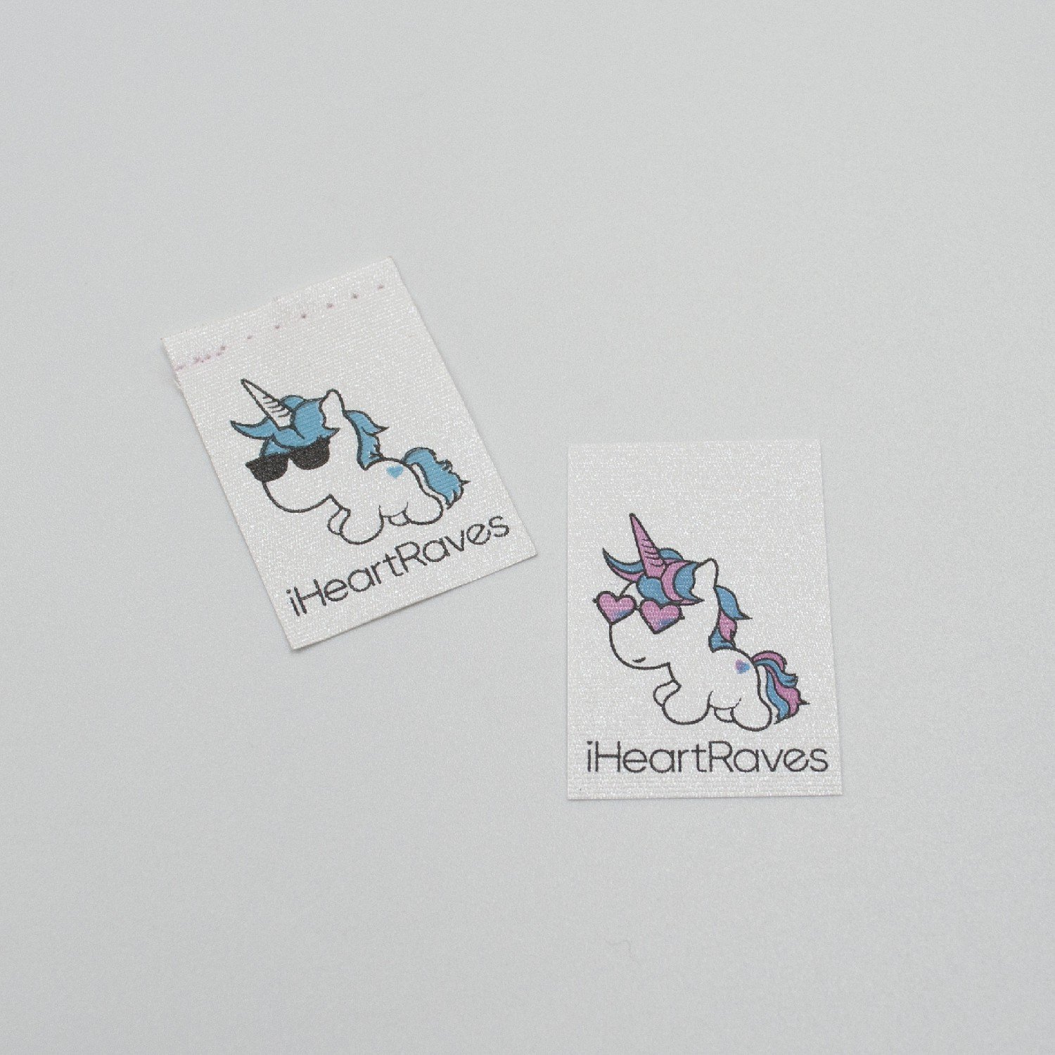 custom soft cotton print label silk printed on cotton for Necklabels Garment Accessories Tags For Clothing Woven