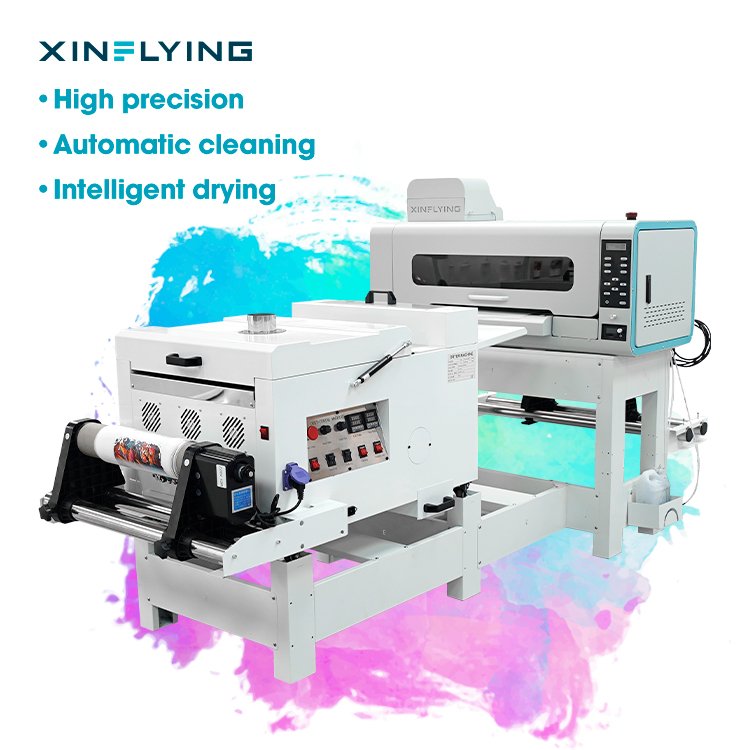 Maintenance For Life Newest Hot Selling Product A2 42cm 2 pcs Heads Digital DTF Printer Heat Transfer Pet Film Dtf Printer