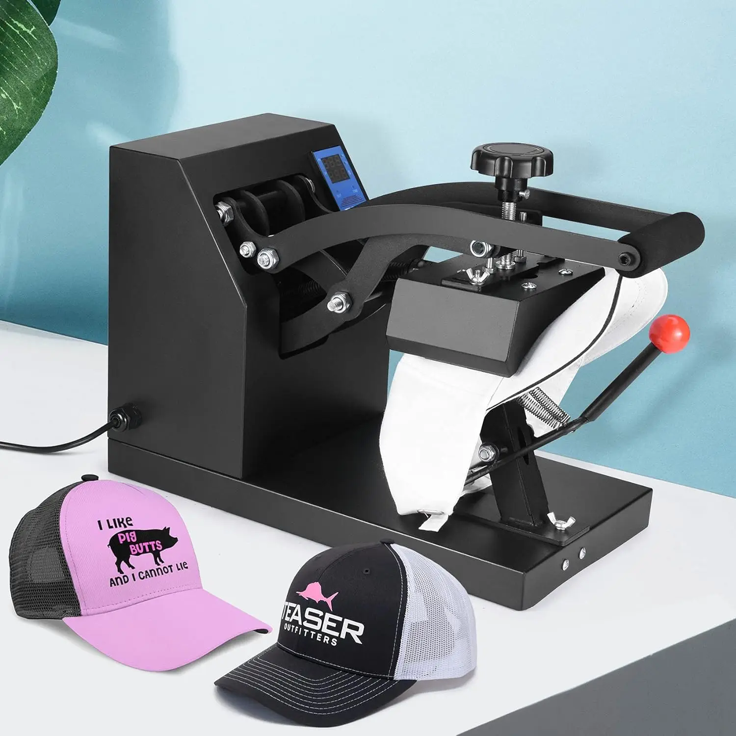 Hat Heat Press Semi-auto Cap Heat Transfer Printing Machine Heat Press Machines