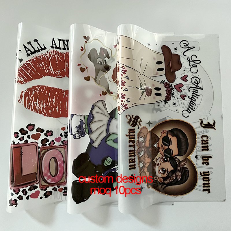 Custom Screen print thin Matte Clear Film Screen Print Heat Dtf Transfer Film Heat Transfers For T-shirts