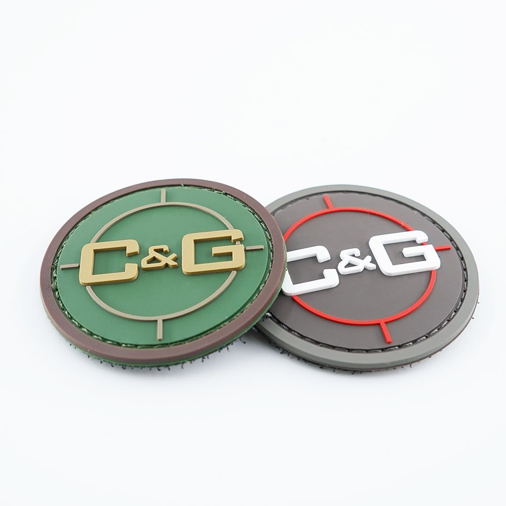 Custom Private Name Iron on Heat Transfer 3D Rubber Embossed Logo Soft PVC Silicone Patches