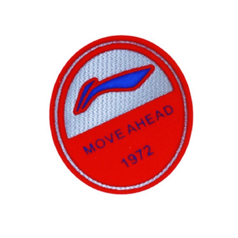 Personalized Design Heat Transfer Printing Custom Football Team Club Logo 3D Flocking Patch