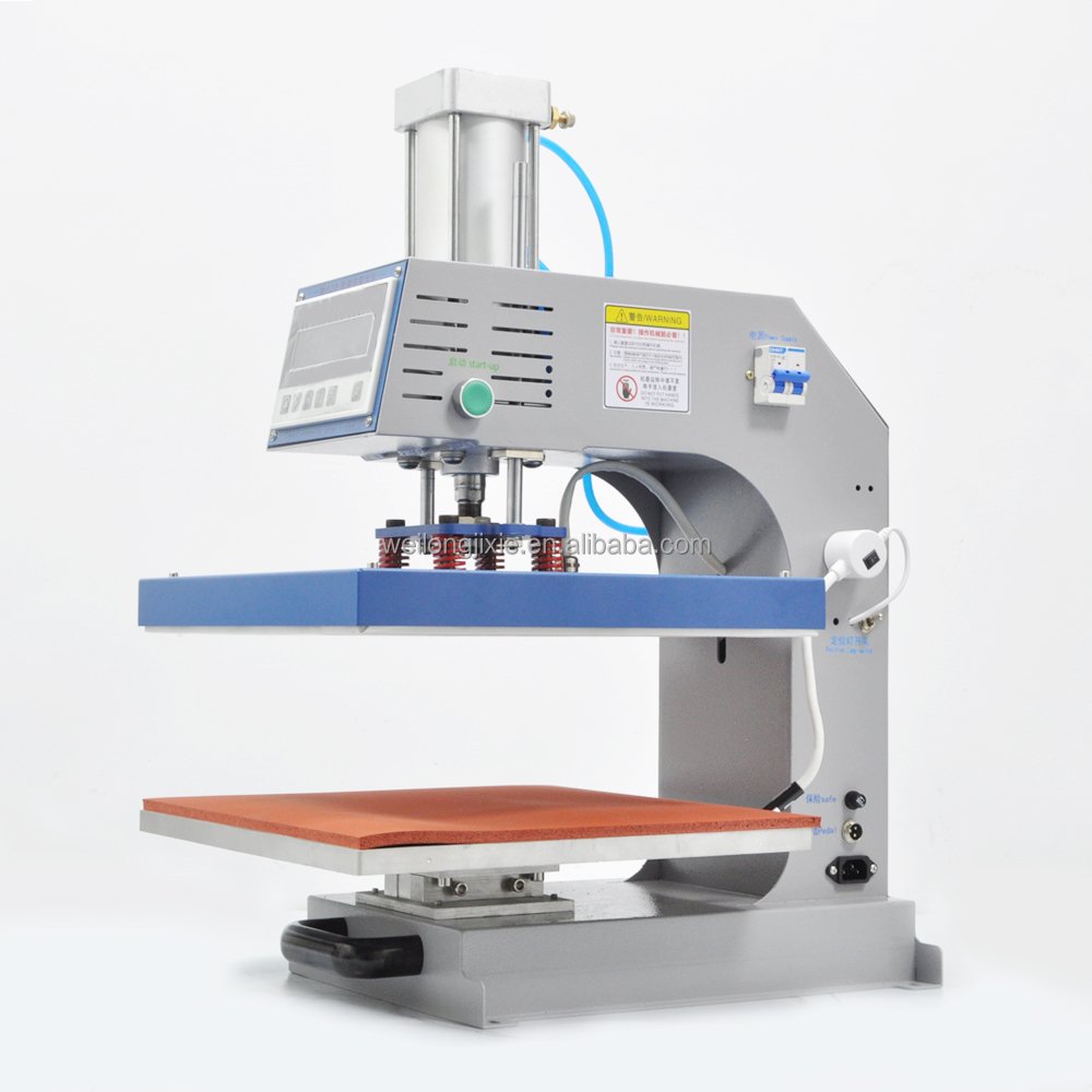 Manufacture Heat Press Printing Machine Transfer Ironing Printer Leather Embossing Hot Stamping Machines for T-shirt