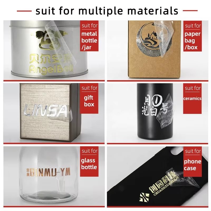 Custom 3D Metal Transfer Printing Gold Nickel Logo Labels Sticker Waterproof Design Household Products