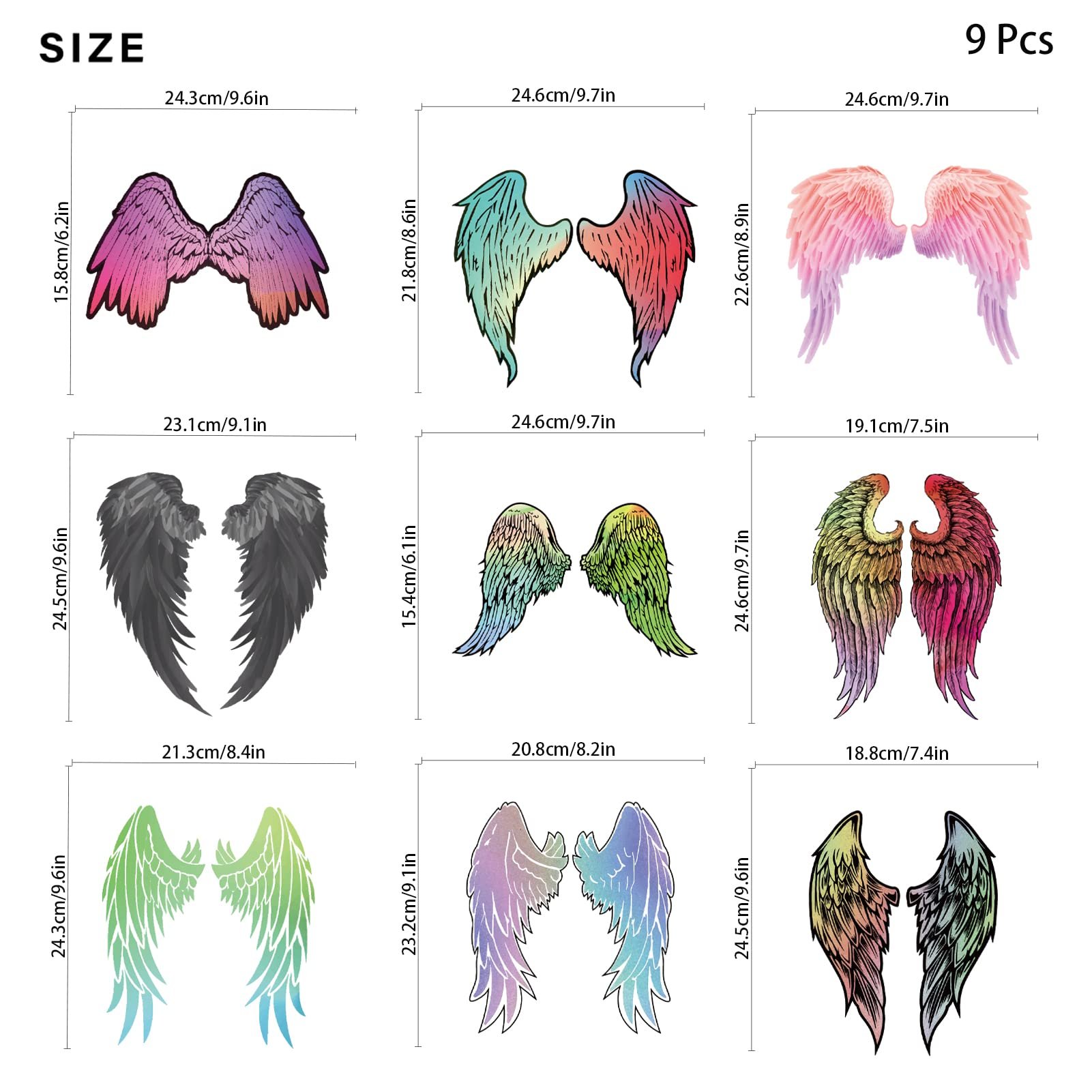 Iron T-shirt on clothing stickers, iron on stickers, DIY heat transfer printed clothing patch jacket (skull style)