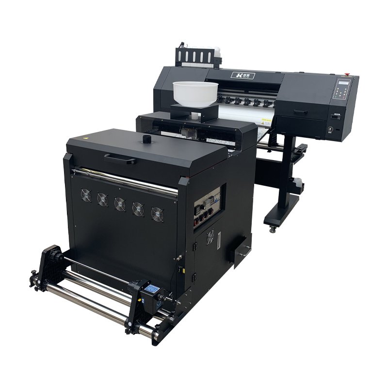 DTF Printer 24inch with printer head I3200 XP600 Heat Transfer PET Film 60cm DTF Printer Printing Machine with Powder Shaker