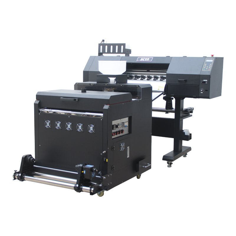 DTF Printer 24inch with printer head I3200 XP600 Heat Transfer PET Film 60cm DTF Printer Printing Machine with Powder Shaker