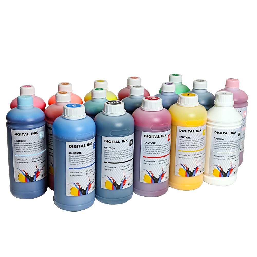 DTF Ink Heat Transfer Pet Film Ink 1000ml Printing Ink For P600 P800 Dx5 4720 I3200 L1800 1390 5113 XP600 Textile Printing