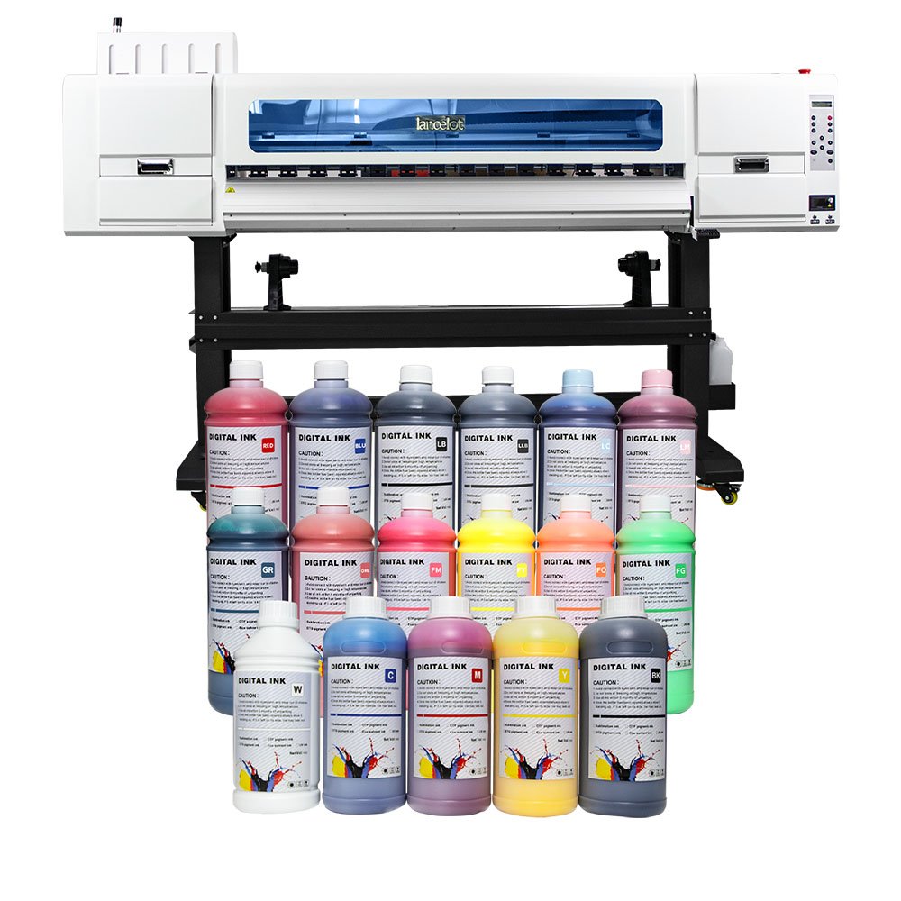DTF Ink Heat Transfer Pet Film Ink 1000ml Printing Ink For P600 P800 Dx5 4720 I3200 L1800 1390 5113 XP600 Textile Printing