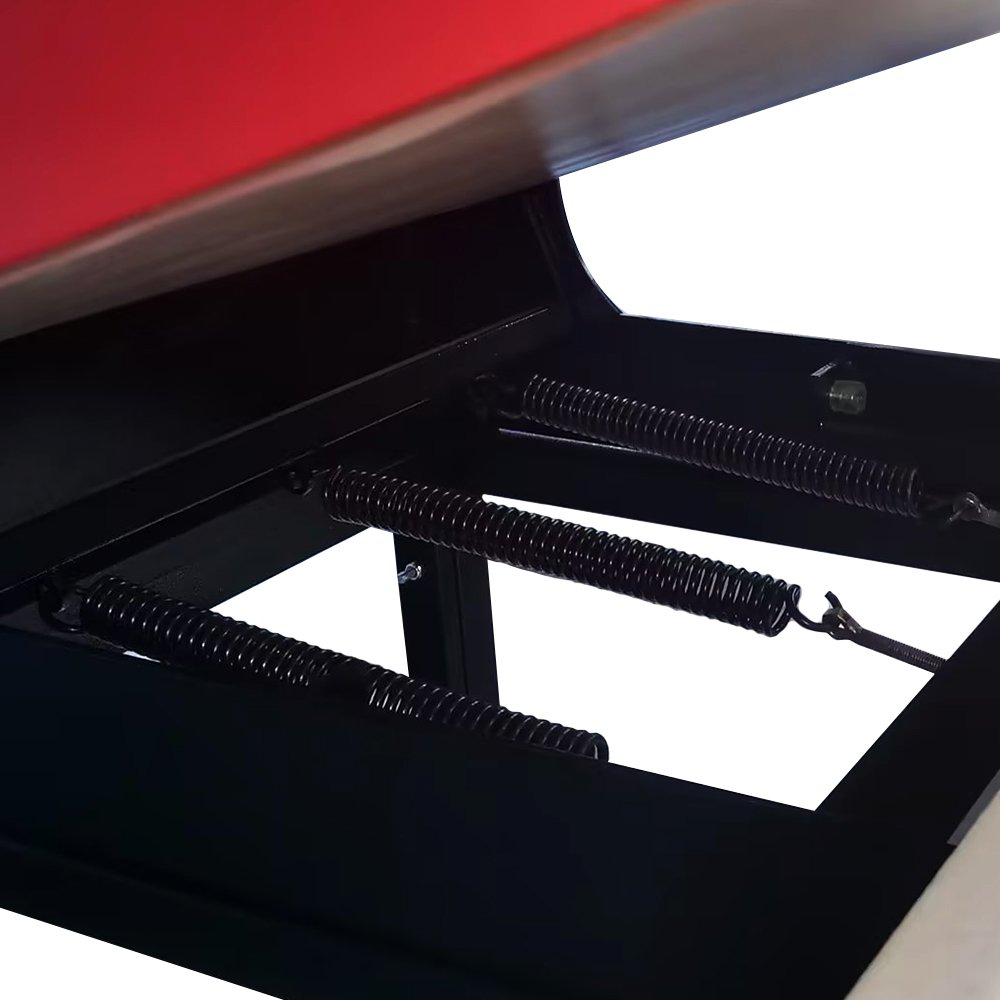 manual large format sublimation iron with silicone rubber pad heat press machine80*100cm