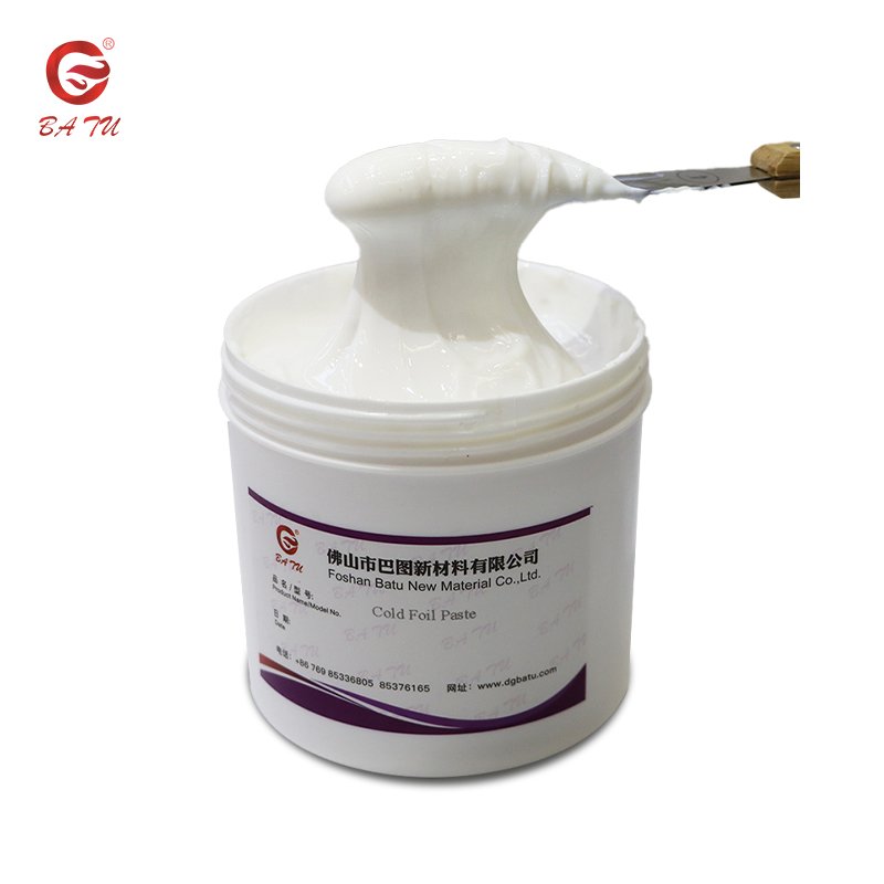 Screen Printing Inks of Excellent Fastness of Cold Foil Paste Transfer Printing Paste for Fabrics