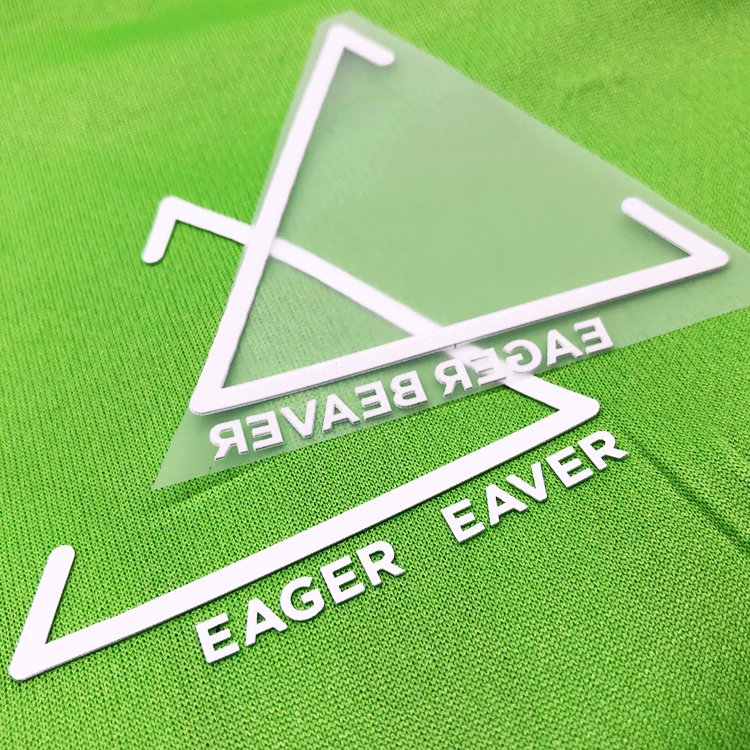 High Quality Embossed Logo 3D Silicone Heat Transfer Printing Label for T-Shirt