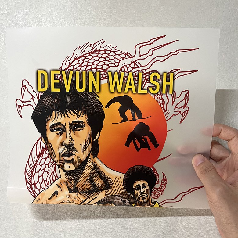 wholesale designer dtf thermal fabric letters iron on heat transfers printing label vinyl wholesale custom for shirts halloween
