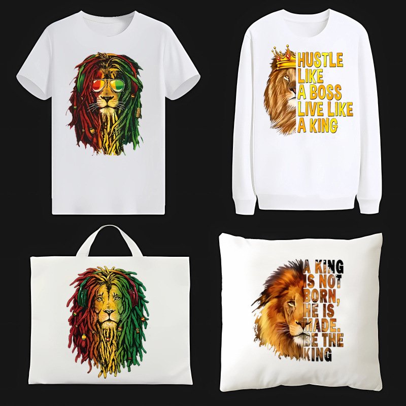 Good Quality Brand Sticker Printing Customized Transfer Printing Dtf Screen Printing T-Shirt DTF Thermal Transfer Sticker