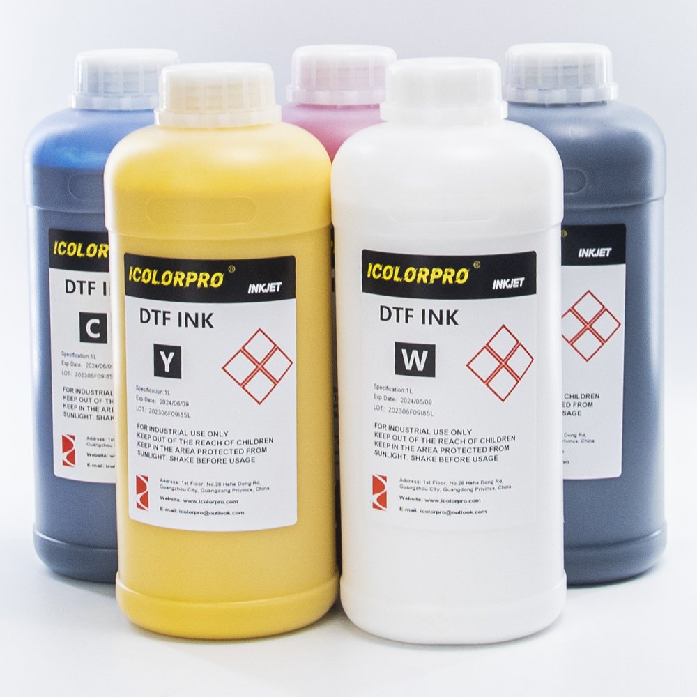 250ml 500ml 1000ml Dtf Ink Transfer Film Printing Ink Dtf Ink For L1800 I3200 Dx5/7 4720 Dtf Printer