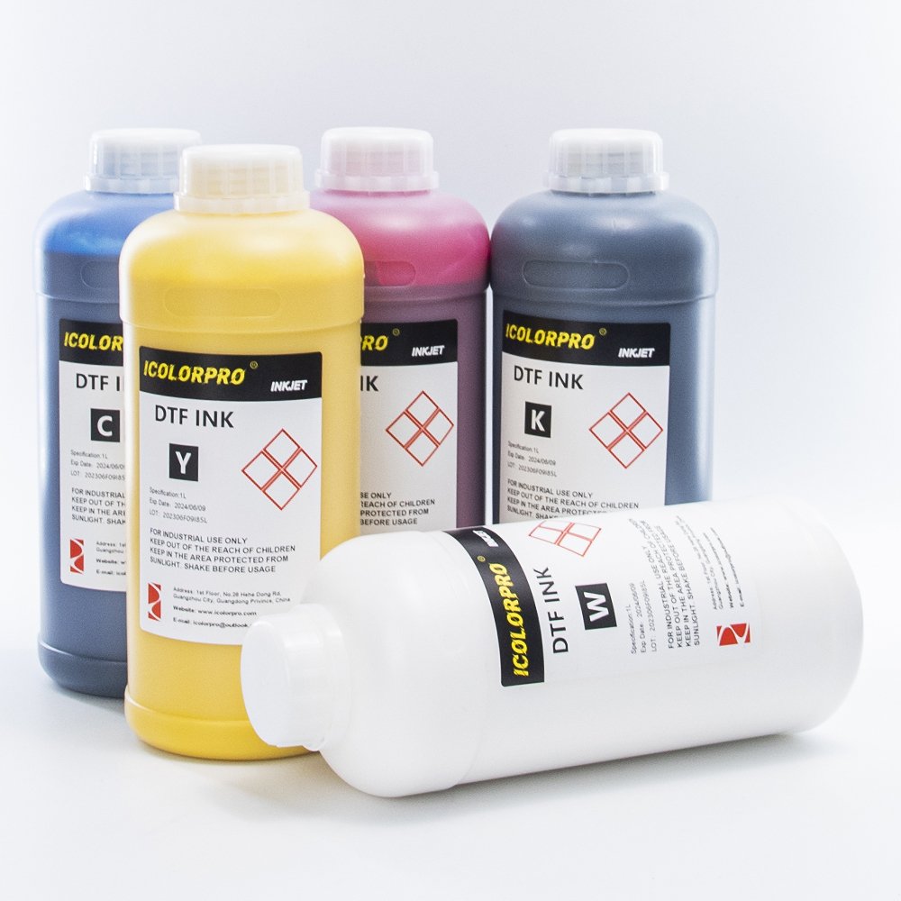 250ml 500ml 1000ml Dtf Ink Transfer Film Printing Ink Dtf Ink For L1800 I3200 Dx5/7 4720 Dtf Printer