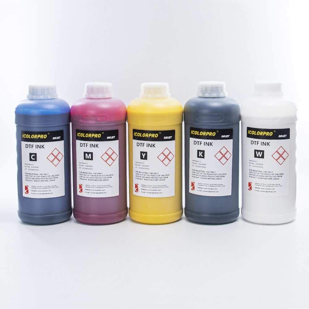 250ml 500ml 1000ml Dtf Ink Transfer Film Printing Ink Dtf Ink For L1800 I3200 Dx5/7 4720 Dtf Printer