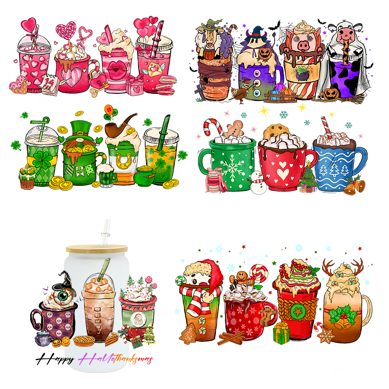 Uv Dtf Sticker Transfer Printing Wholesale Transfer Custom Uv Dtf Transfer Label Sticker