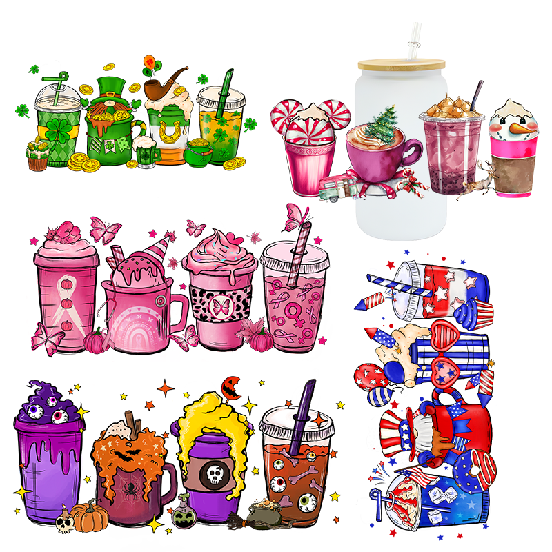 Uv Dtf Sticker Transfer Printing Wholesale Transfer Custom Uv Dtf Transfer Label Sticker
