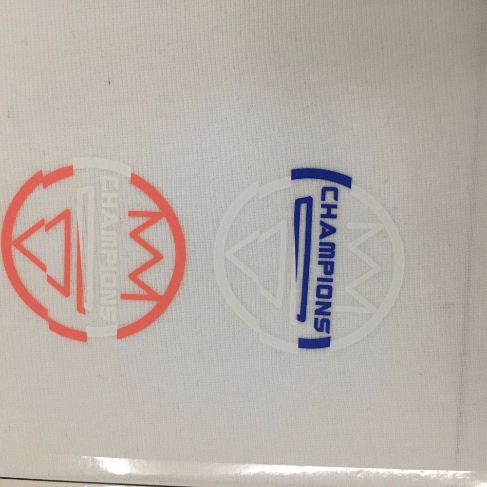 Use Screen Print Transfers Machine Puff Screen Printed Transfers Clear Film Matte Screen Print Transfers Garment Washable Cmyk