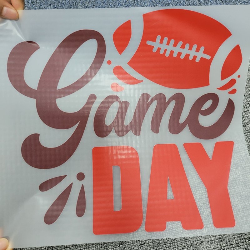Game Day DTF Transfer Iron on Sports Heat Press Vinyl Transfer for Clothes