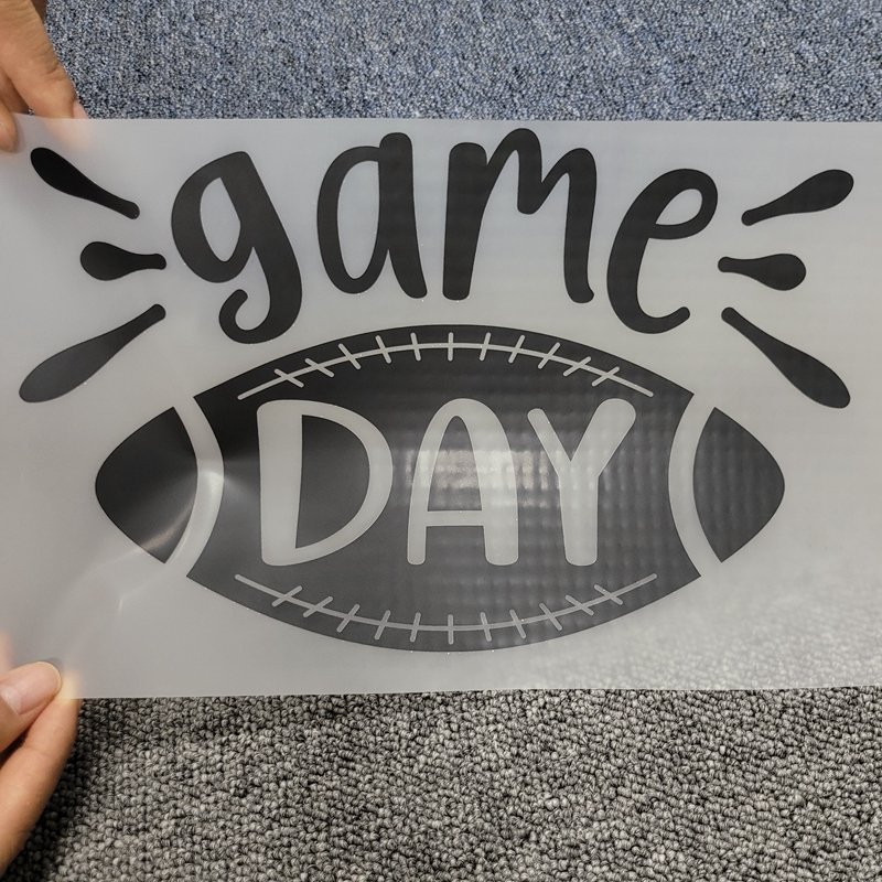 Game Day DTF Transfer Iron on Sports Heat Press Vinyl Transfer for Clothes